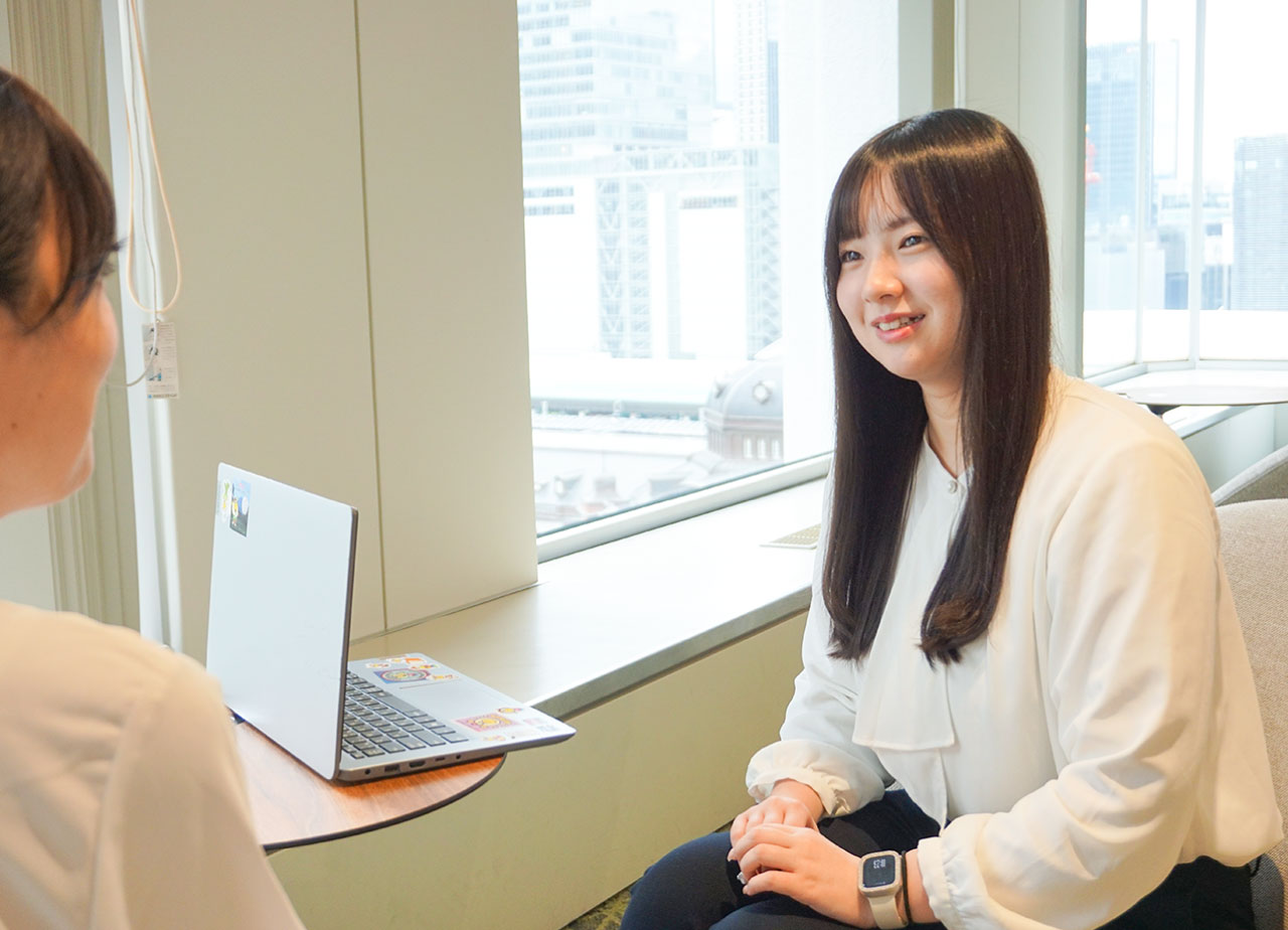 経験と人柄を生かして、現場からデジタル推進チームに！