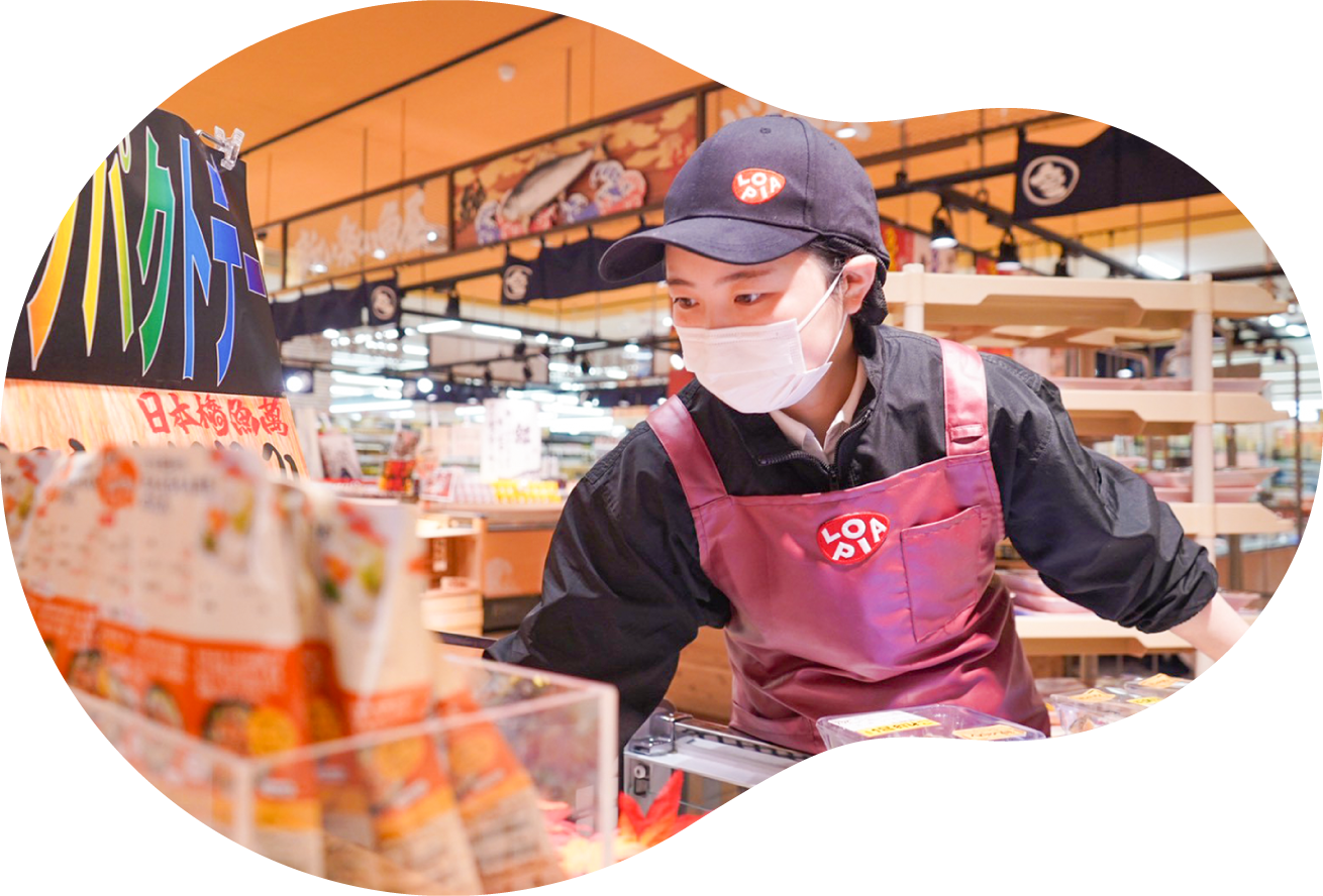 誰もが興味を持つ「食」。現場でお客様の反応を見たい