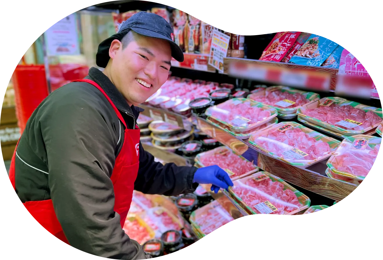 「ここで働きたい」と直感!お肉が輝いて見えた瞬間、進路を決定
